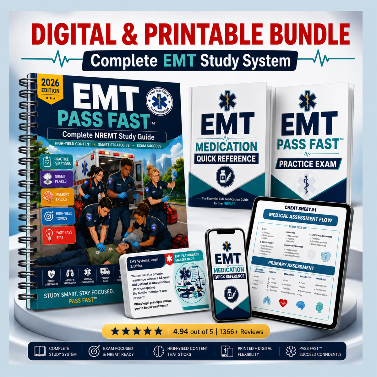 EMT Study Digital Bundle
